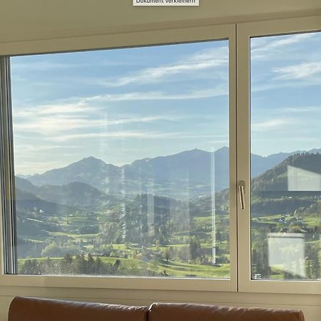 Appenzellerland, Ferienwohnung Mit Aussicht Haslen Exteriör bild