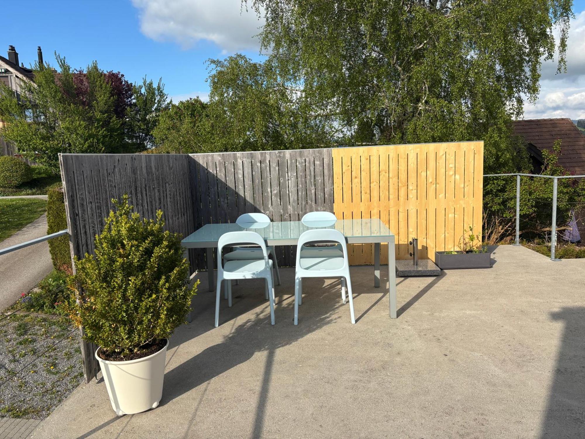 Appenzellerland, Ferienwohnung Mit Aussicht Haslen Exteriör bild